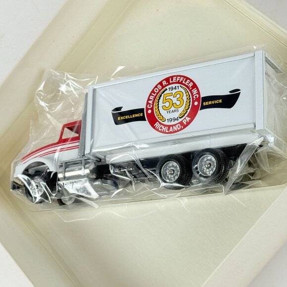 Winross Diecast Carlos R. Leffler Inc 53 Years Truck Richland PA Collectible - Picture 6 of 7